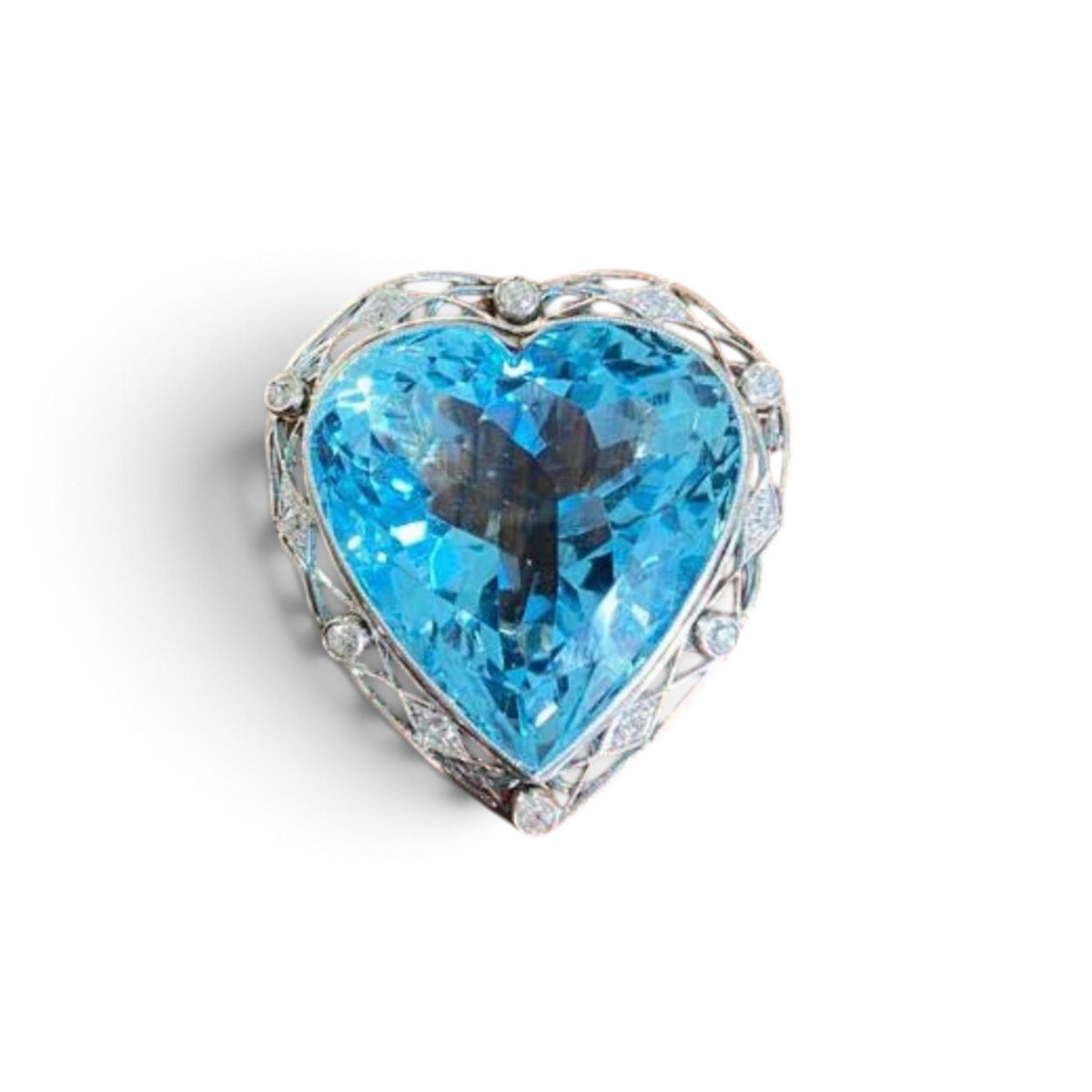 Aquamarine heart