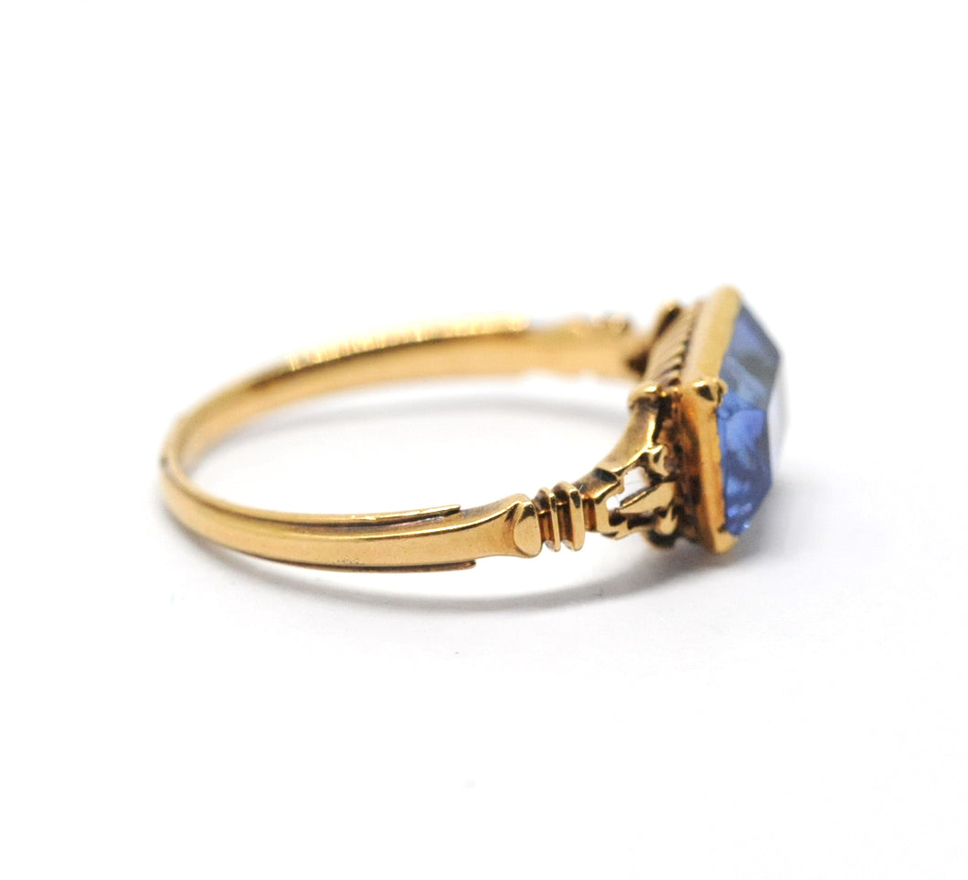 18th century sapphire ring