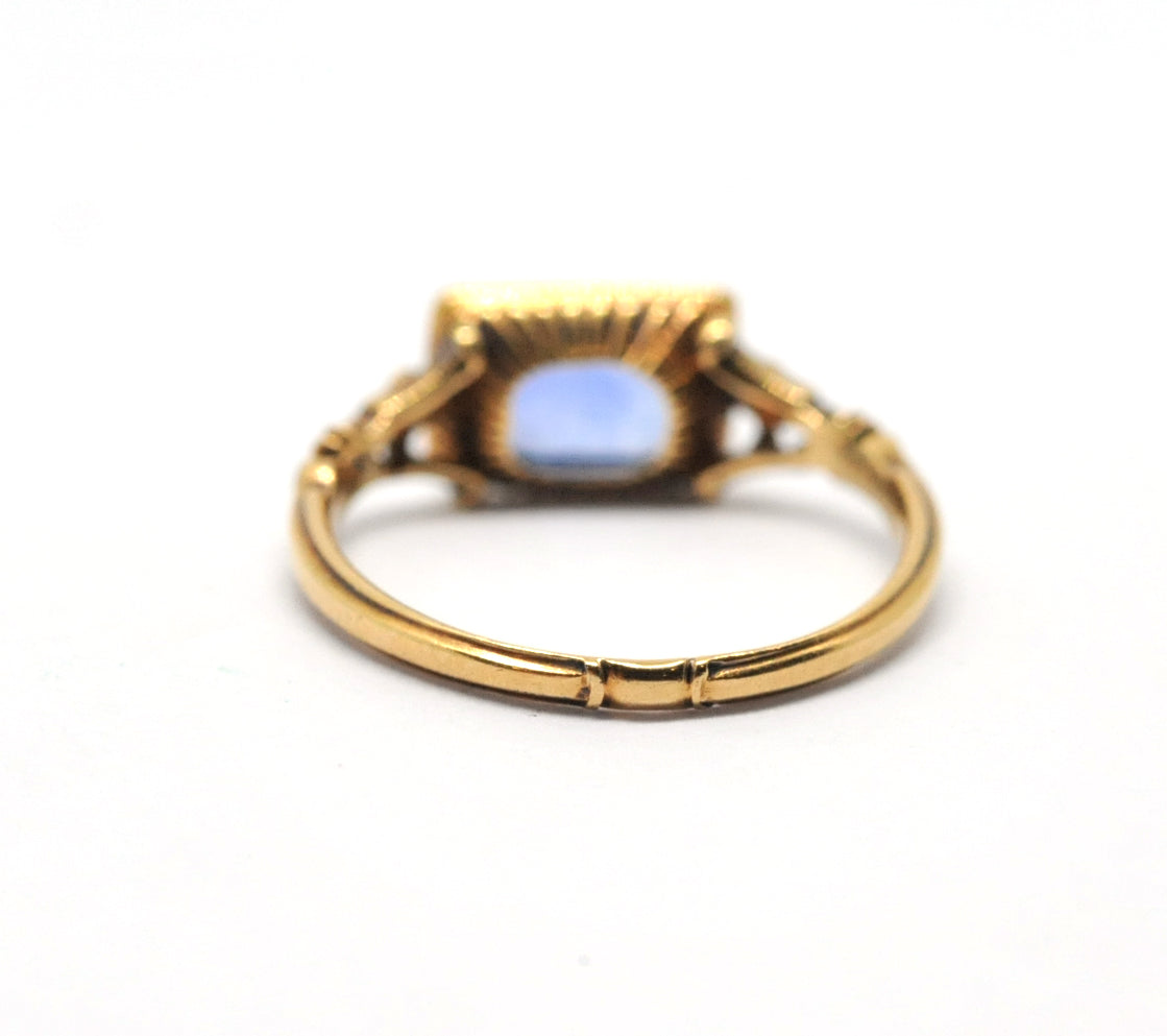 18th century sapphire ring