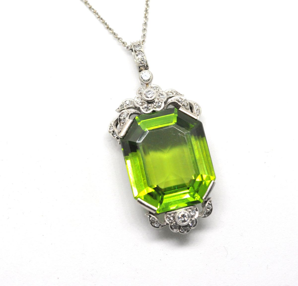 Peridot pendant