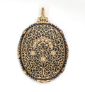 Antique gold and silver locket