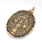 Antique gold and silver locket