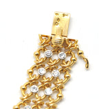 Cartier gold and diamond bracelet