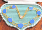 Micro-mosaic necklace