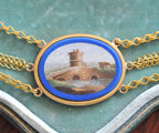 Micro-mosaic necklace