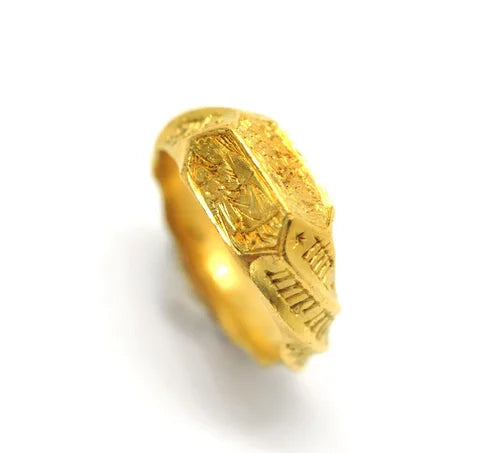 15th century iconographic ring
