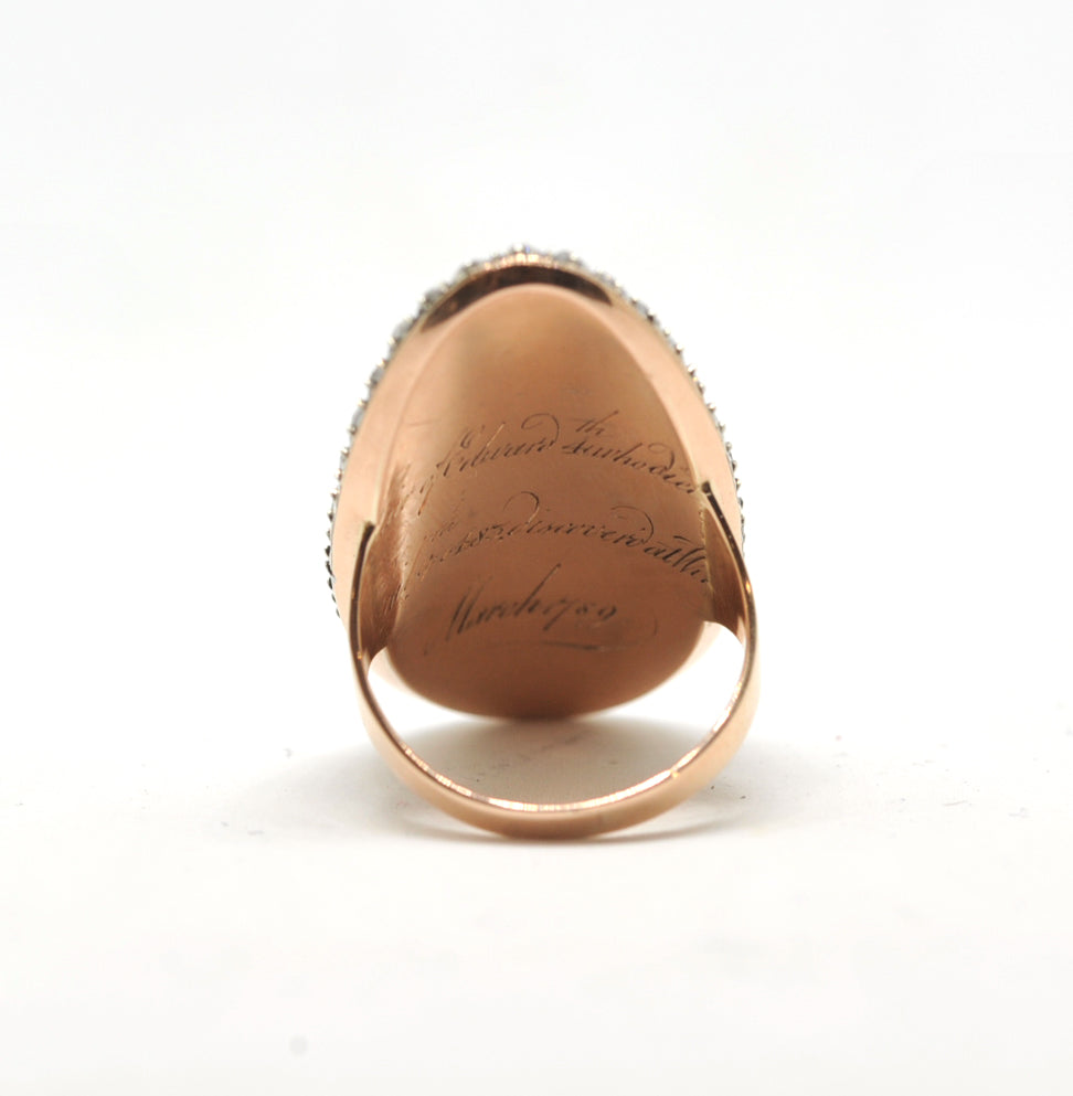 Mourning ring for Edward IV (1442-1483)
