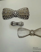 Crystal and diamond bow