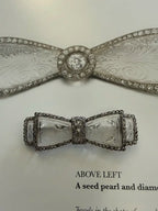 Crystal and diamond bow