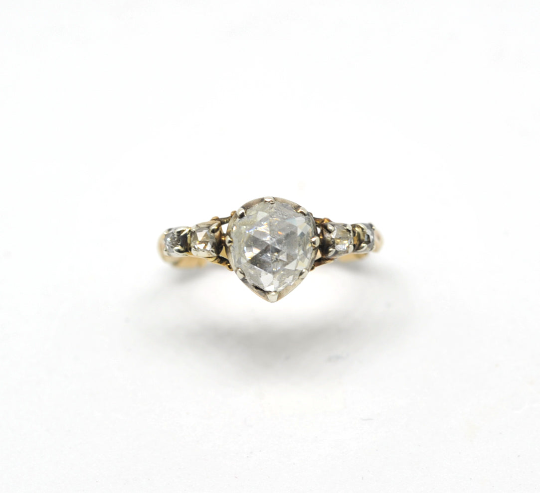 18th century diamond ring