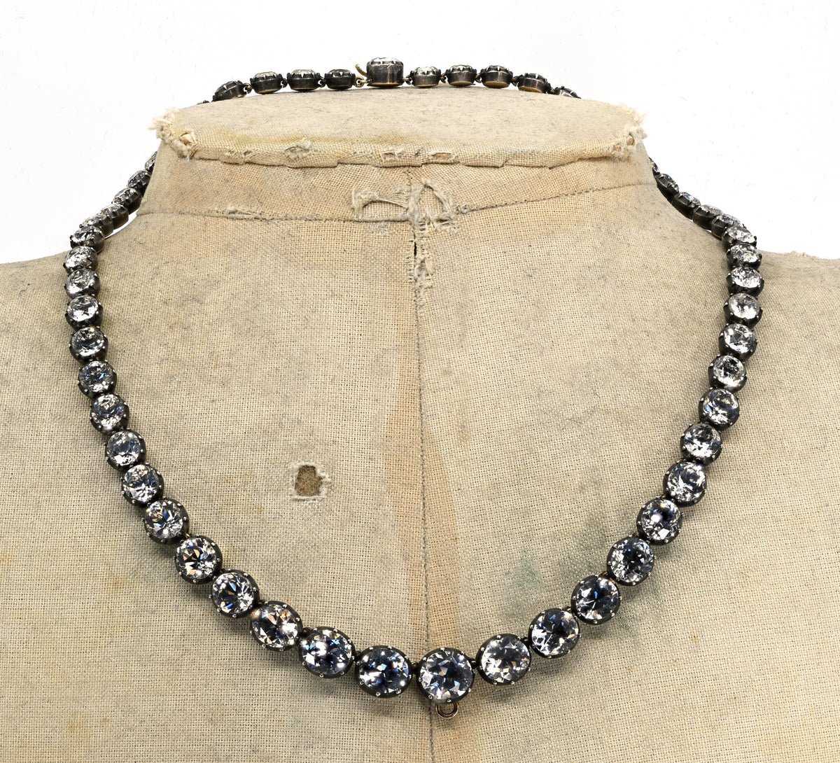Georgian topaz necklace