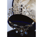 Moonstone tiara and necklace
