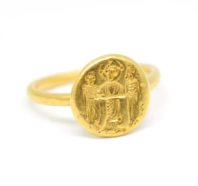 Ex Guilhou Byzantine marriage ring