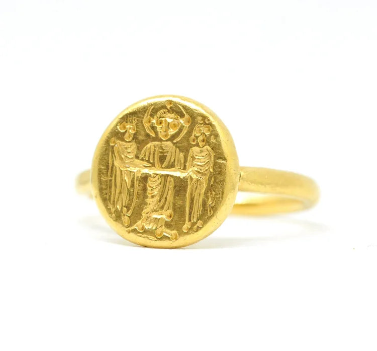 Ex Guilhou Byzantine marriage ring