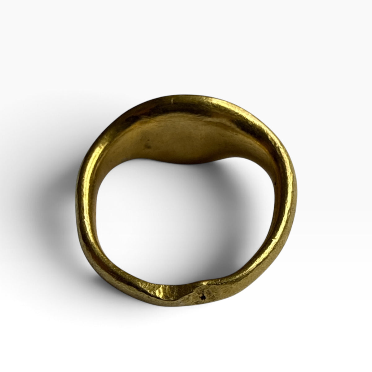 Greco-Roman Silenus/Socrates intaglio ring