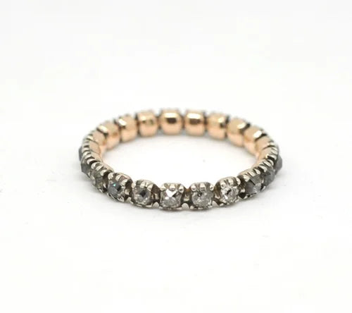 Georgian diamond eternity ring