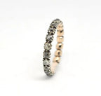 Georgian diamond eternity ring
