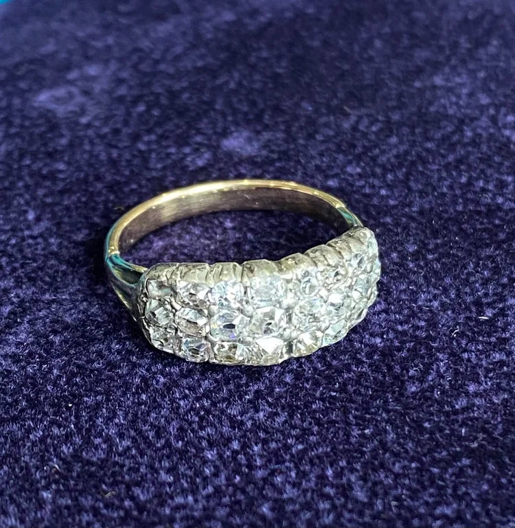 Georgian diamond ring