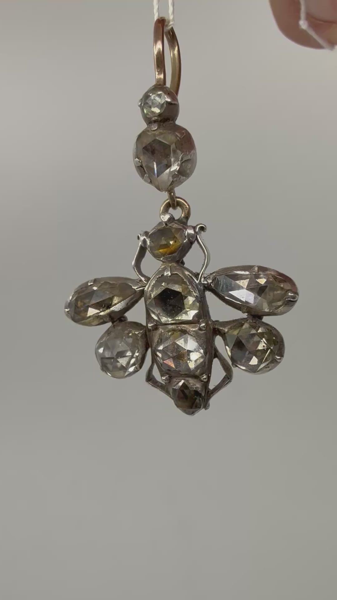 18th century bee pendant